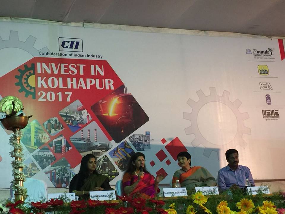 Manorama Infosolutions CEO Ashvini Danigond was Invited as a Speaker at CII - Invest in Kolhapur - IWN Chapter Launch Event